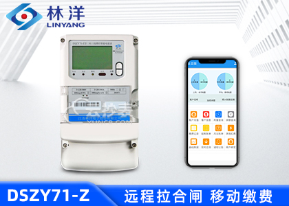 江蘇林洋DSZY71-Z三相載波預付費電能表